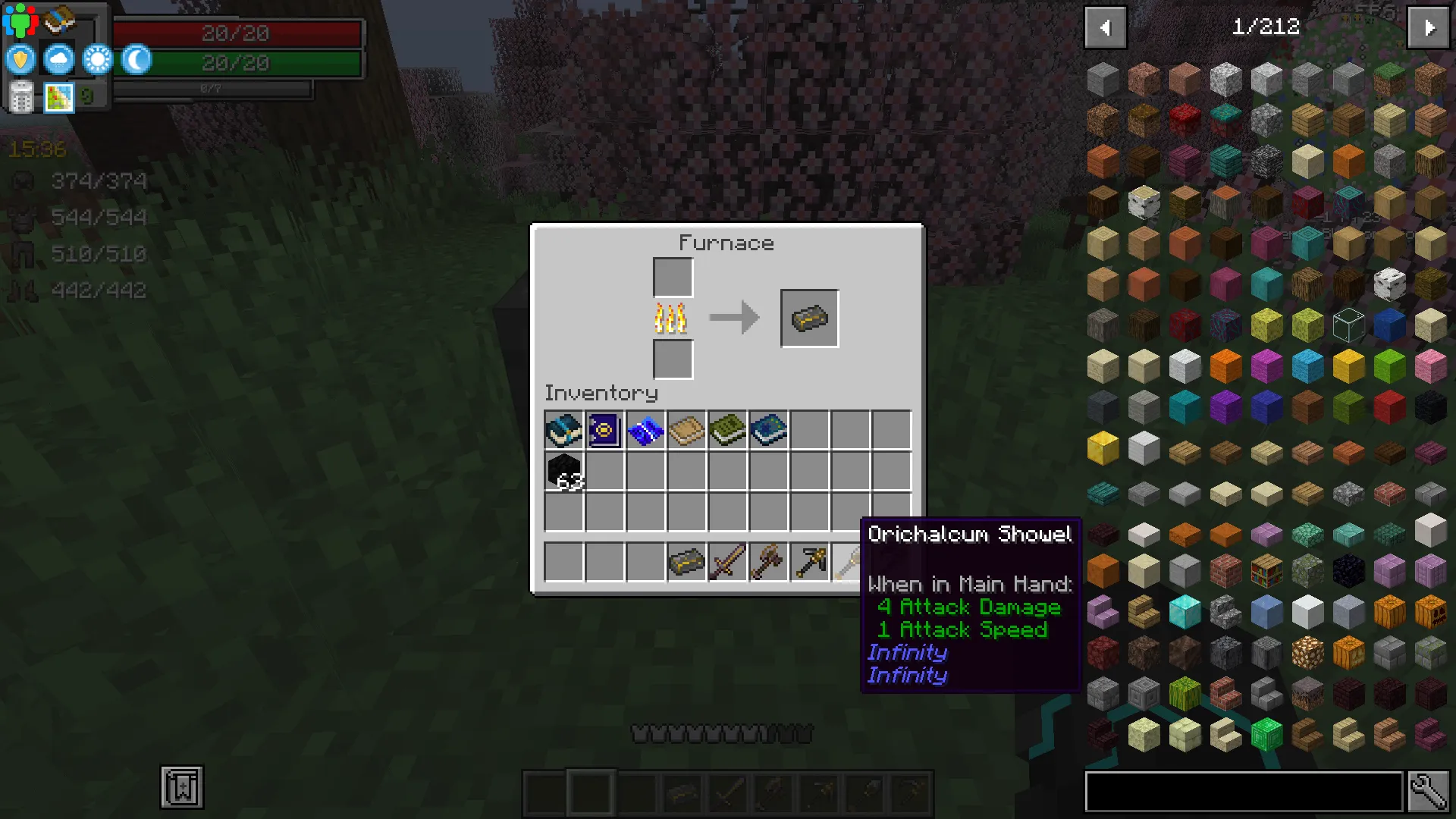 InfinityOrichalcum, Моды, Minecraft