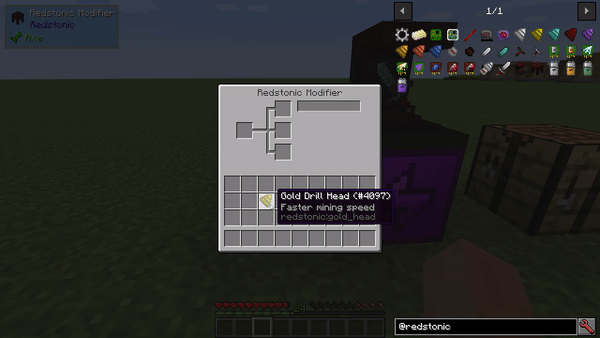 Redstonic, Моды, Minecraft