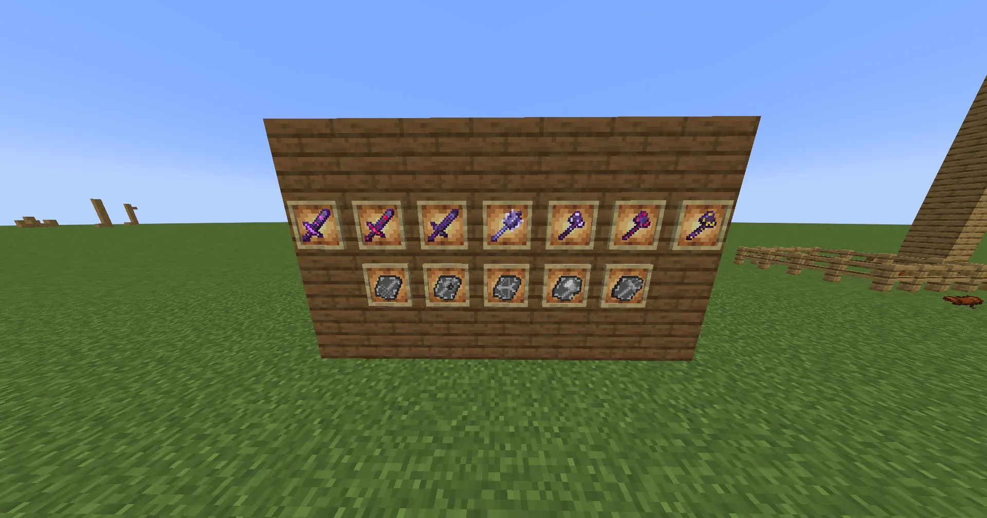 Op Weapons (Mace) — скриншот 1 (Моды, Minecraft)