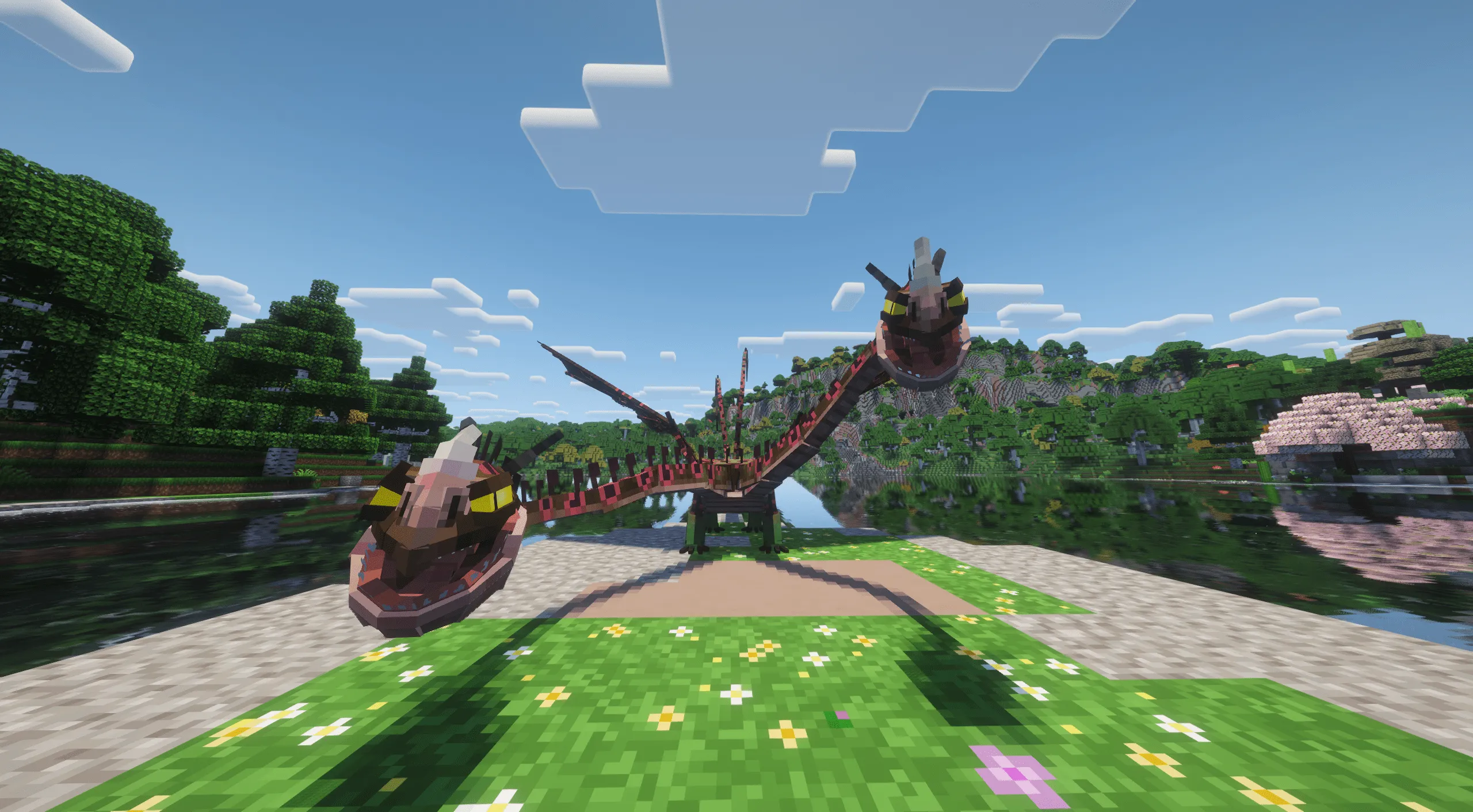 Book of Dragons, Моды, Minecraft