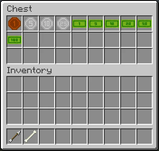 Never Enough Currency, Моды, Minecraft