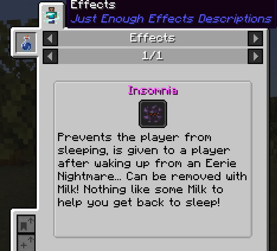 🛏️ Eerie Nightmares — скриншот 1 (Моды, Minecraft)