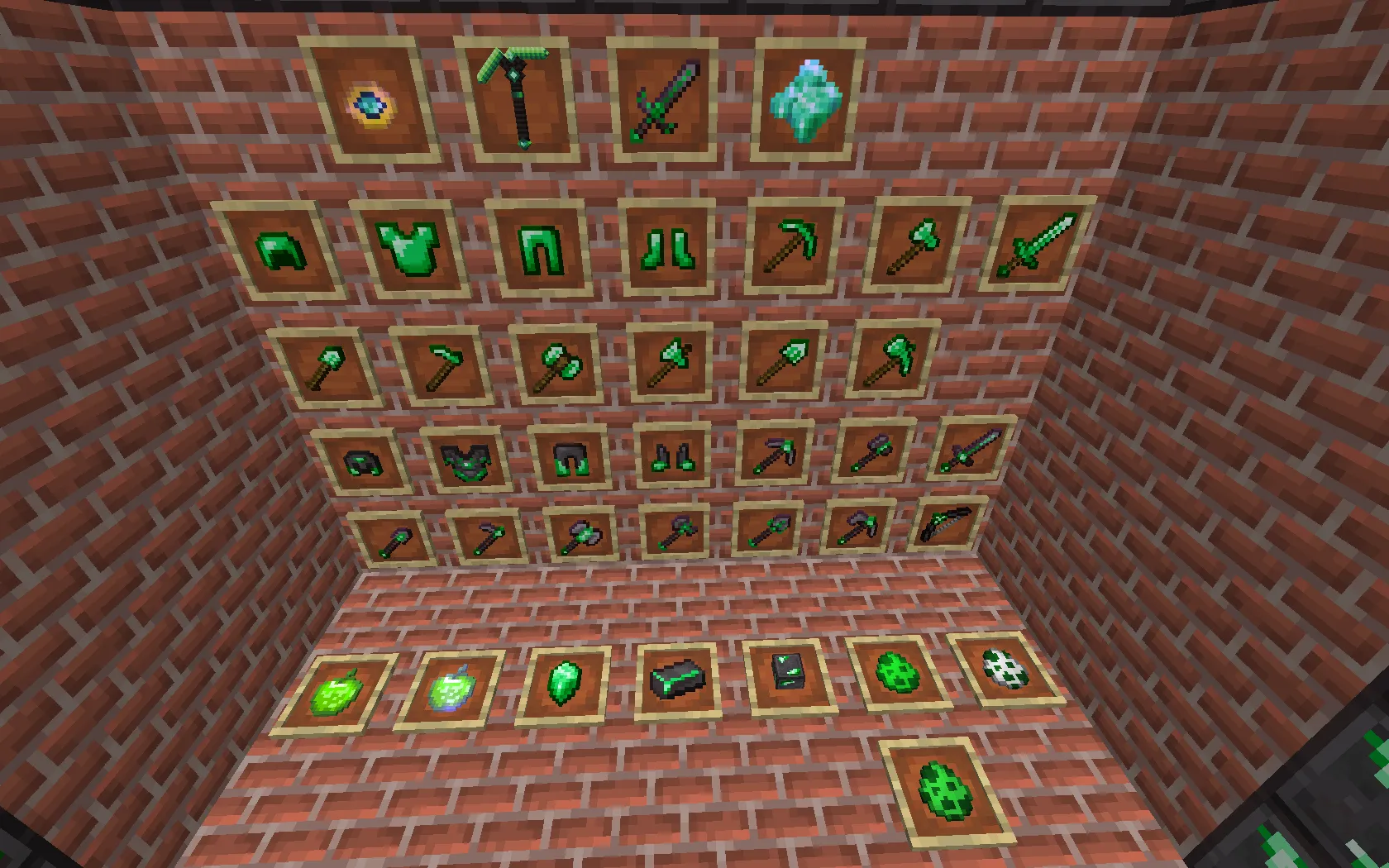 Masters Emerald tools, Моды, Minecraft