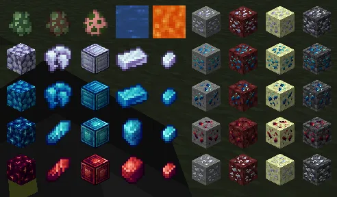 Ropyxa Recourses (RR), Моды, Minecraft