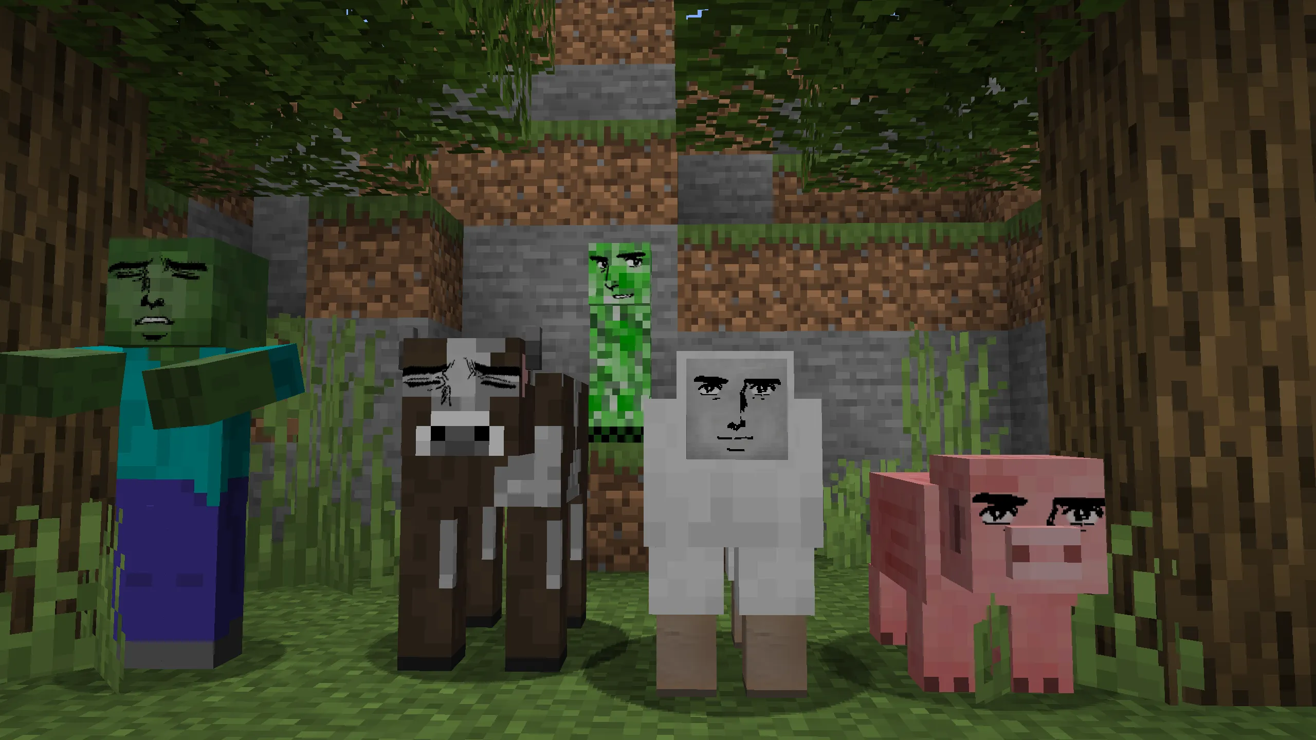 Yaranaika Mobs Pack!! | HD Reborn!!, Текстуры, Minecraft