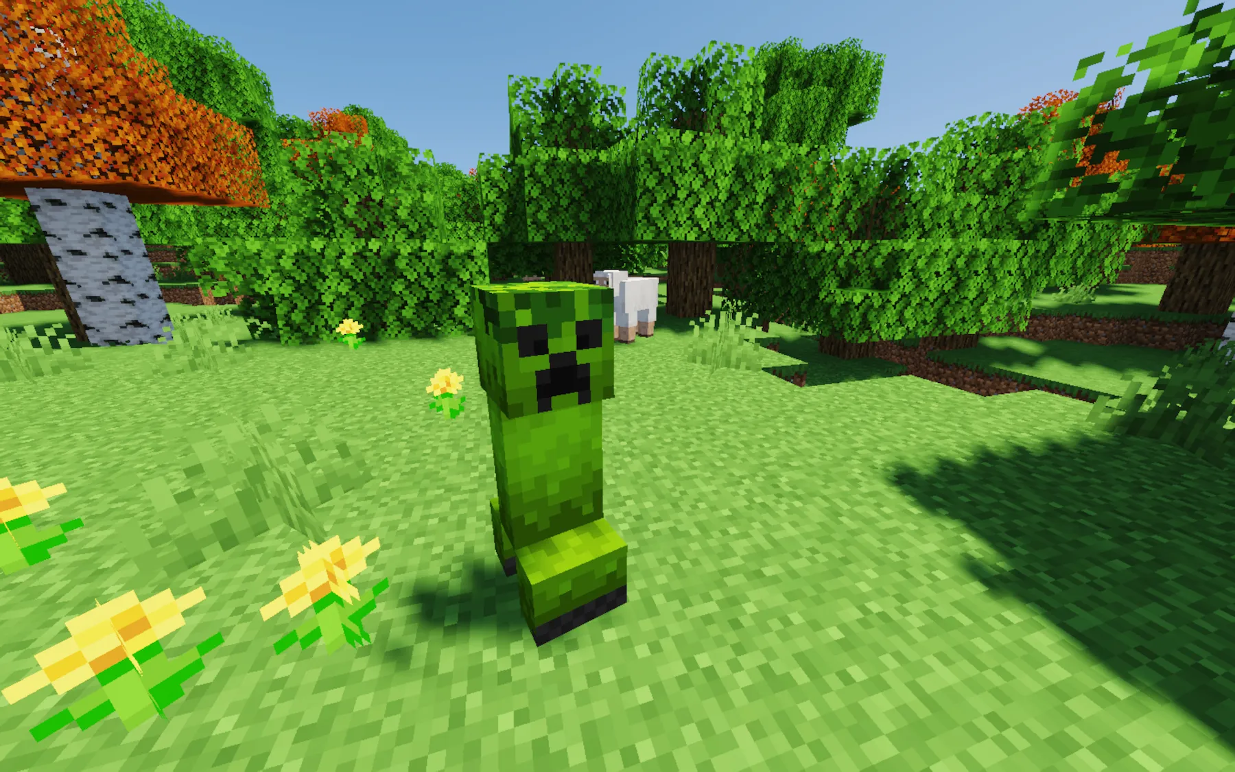 Camouflaged Creepers, Текстуры, Minecraft