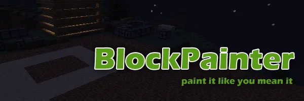 BlockPainter — скриншот 1 (Плагины, Minecraft)