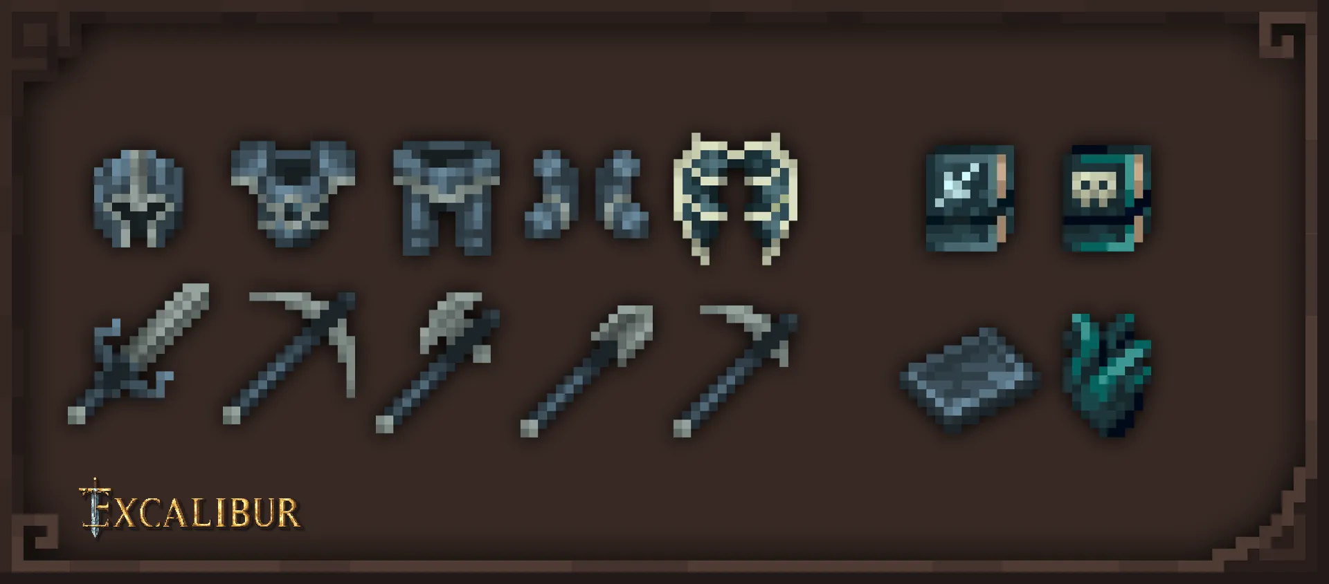 Excalibur | Deeper and Darker Support, Текстуры, Minecraft