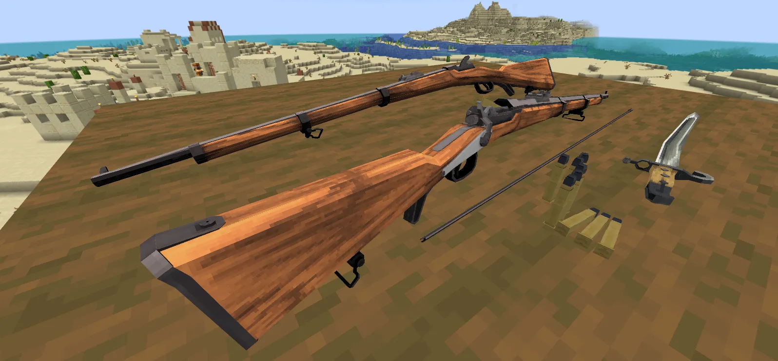 [TaCZ] Relics & Antiques, Кастомизации, Minecraft