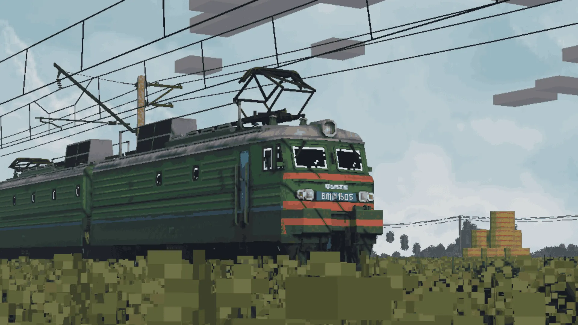 Ukrainian Texel Railway Pack (IR - Immersive railroading) — скриншот 1 (Текстуры, Minecraft)