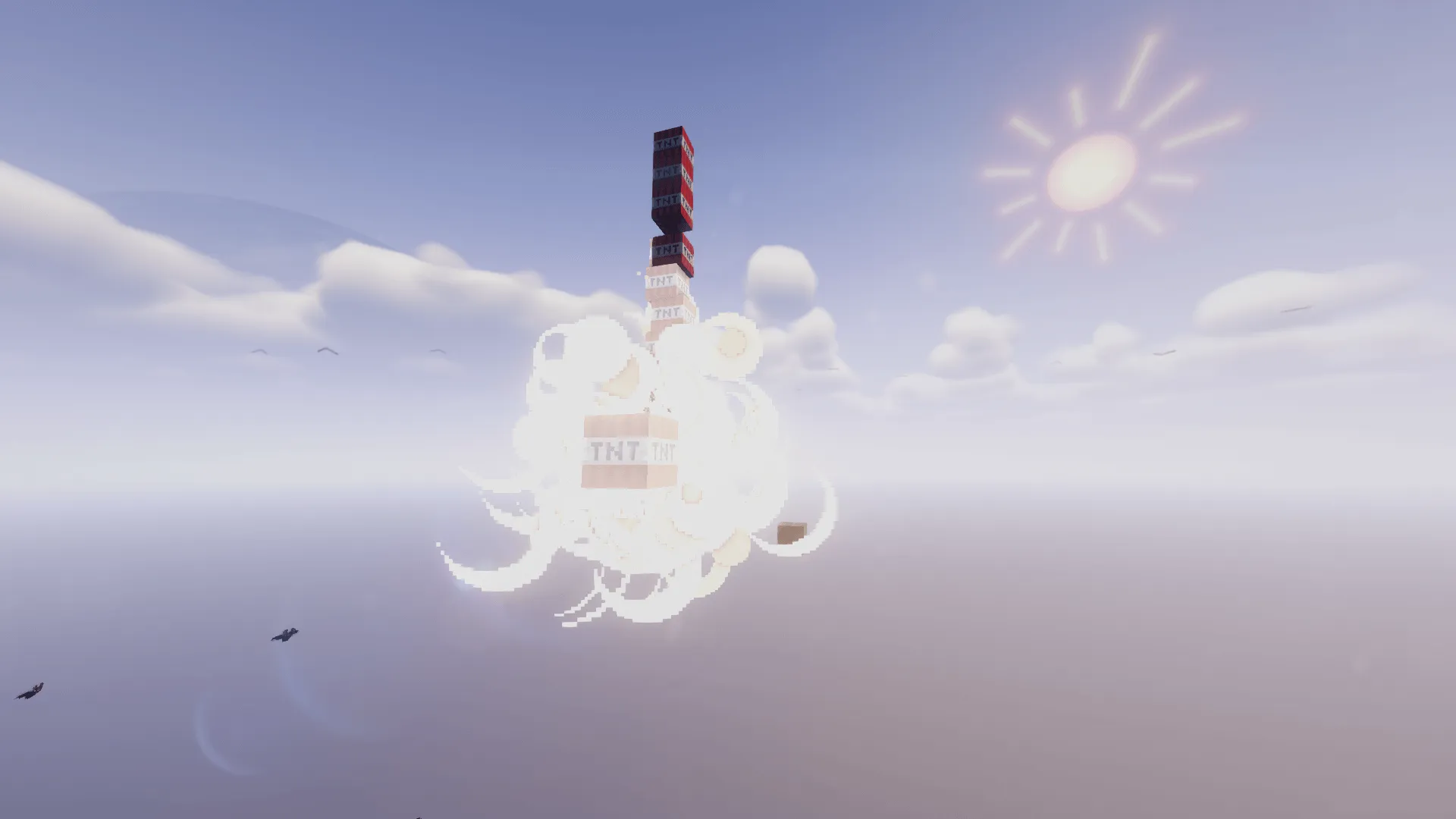 Lucky Block Challenge OneBlock, Карты, Minecraft