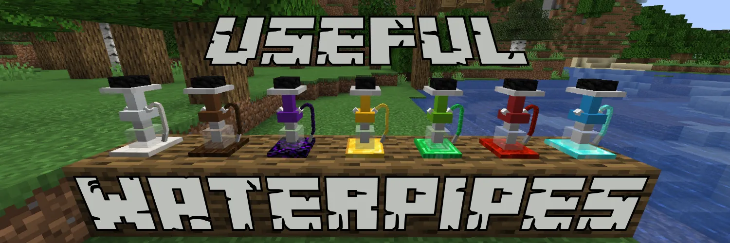 Useful Waterpipes — скриншот 1 (Моды, Minecraft)