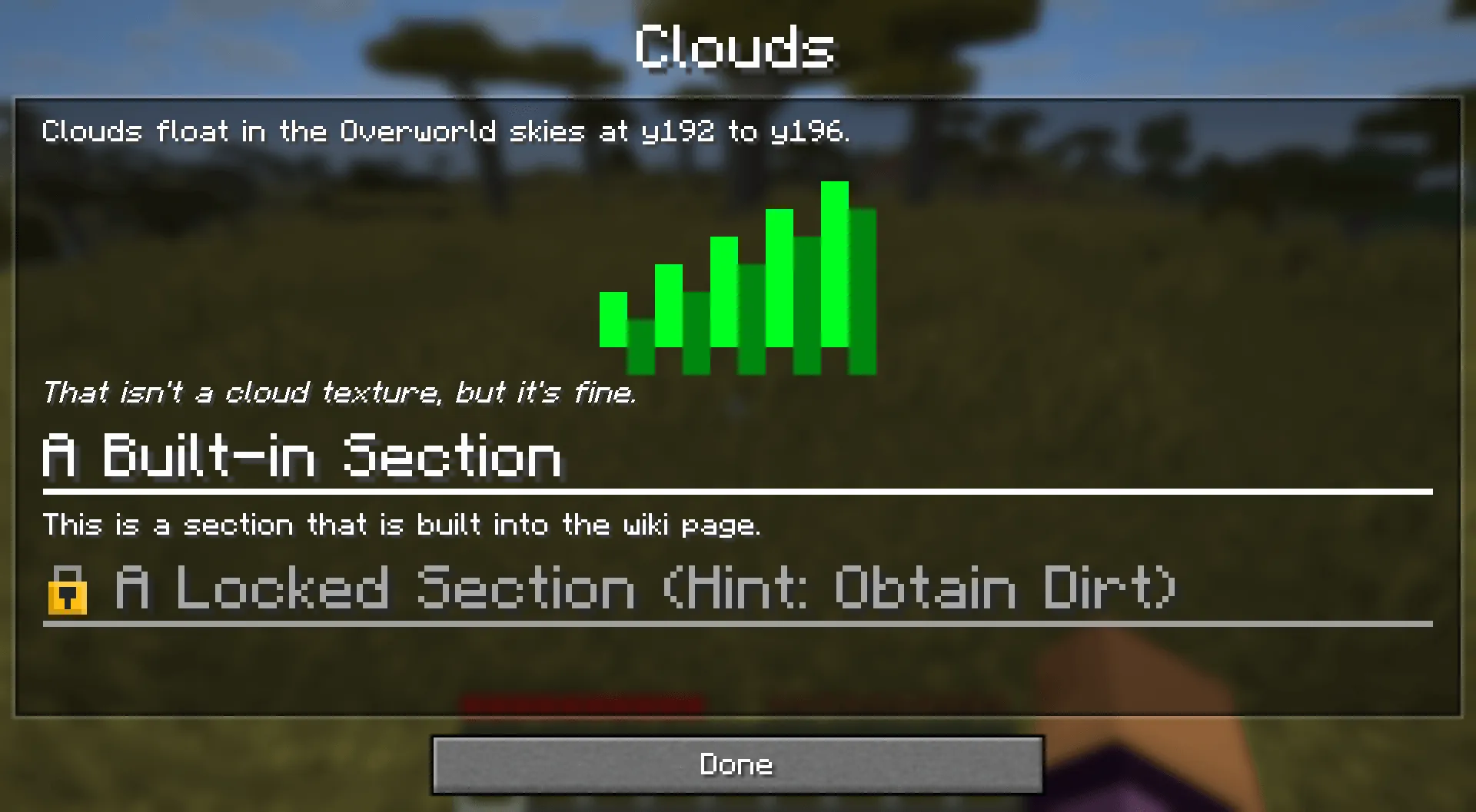 Wikiful, Моды, Minecraft