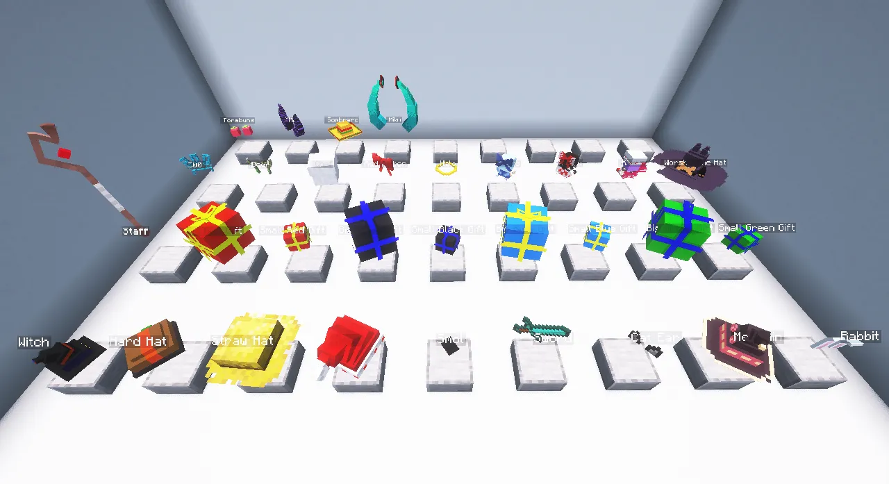Custom Random Hats, Текстуры, Minecraft