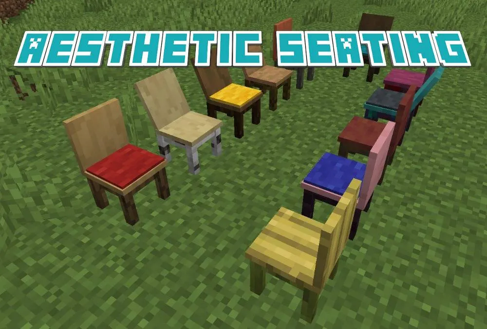 Aesthetic Seating, Моды, Minecraft