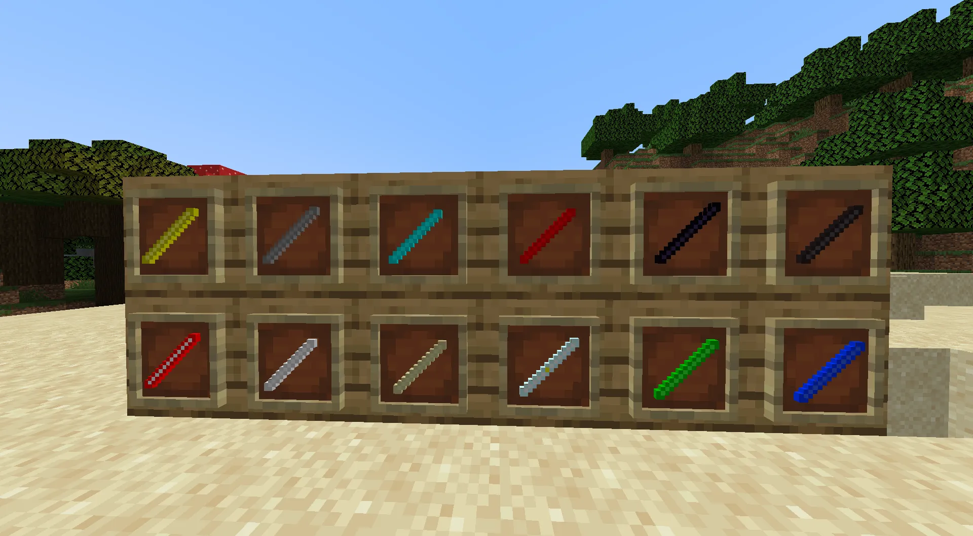 Sticks core, Моды, Minecraft