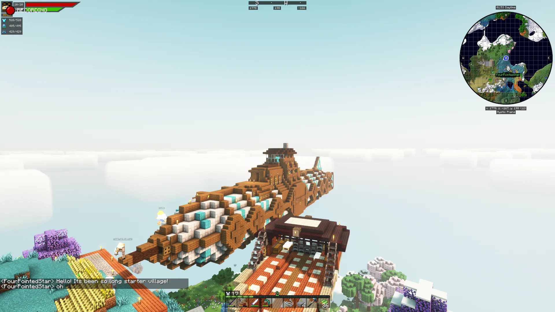 Skybound — скриншот 1 (Модпаки, Minecraft)