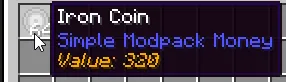 Simple MP Money, Моды, Minecraft