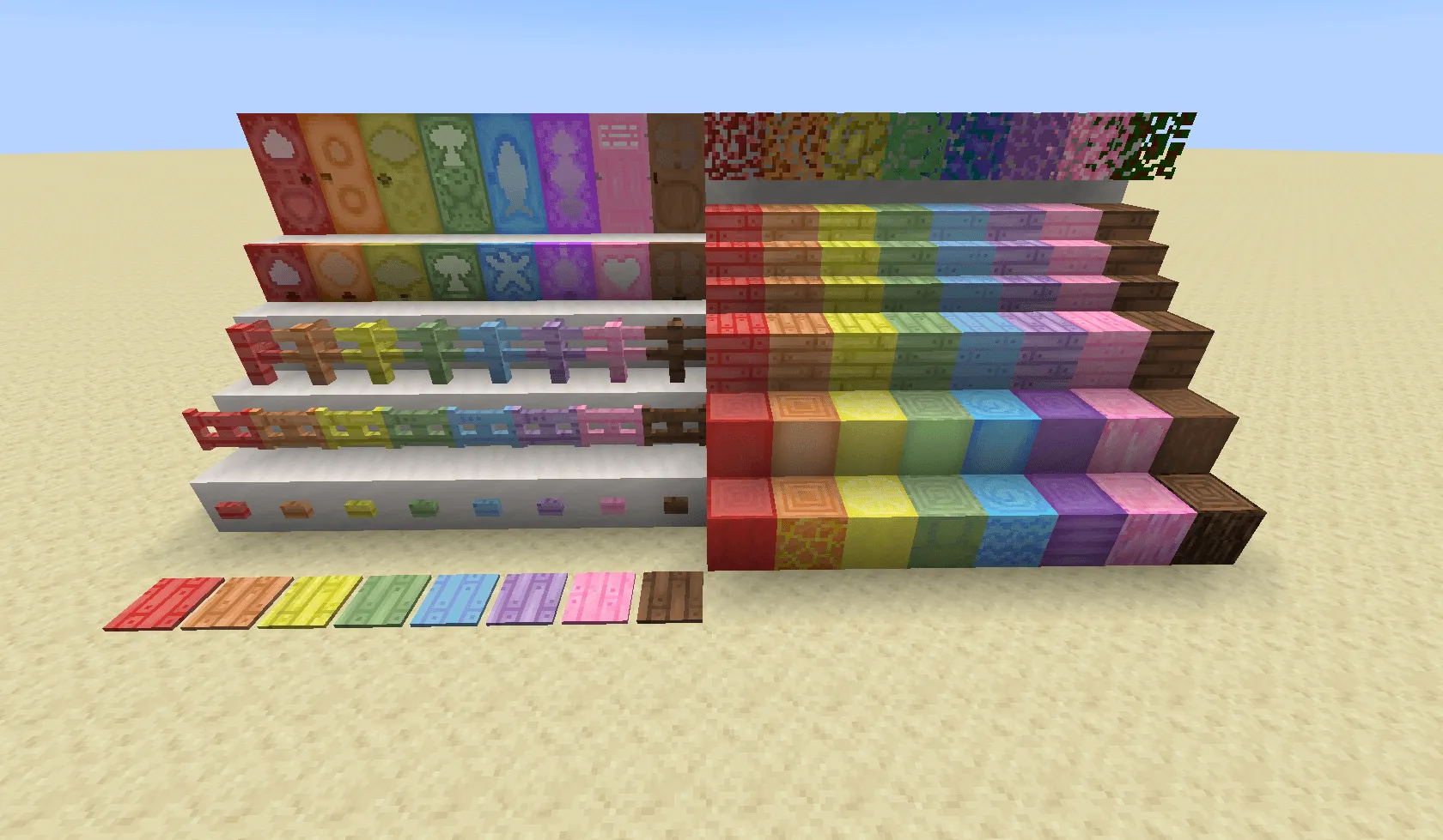 Prismatic Paradise, Моды, Minecraft
