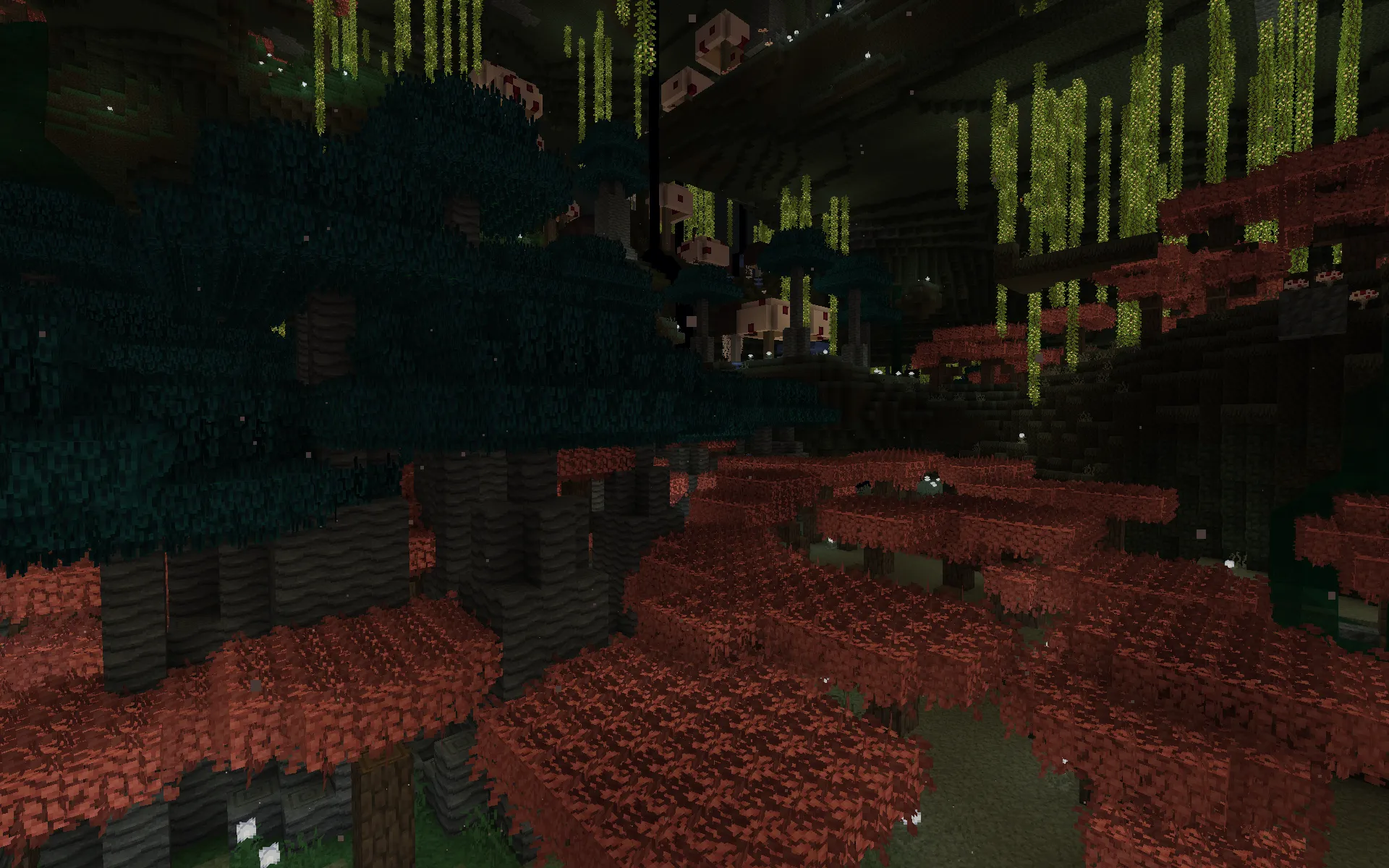 Better Undergarden Leaves — скриншот 2 (Текстуры, Minecraft)