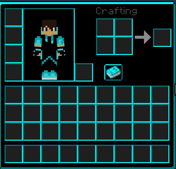 Oakljens Light Blue GUI, Текстуры, Minecraft