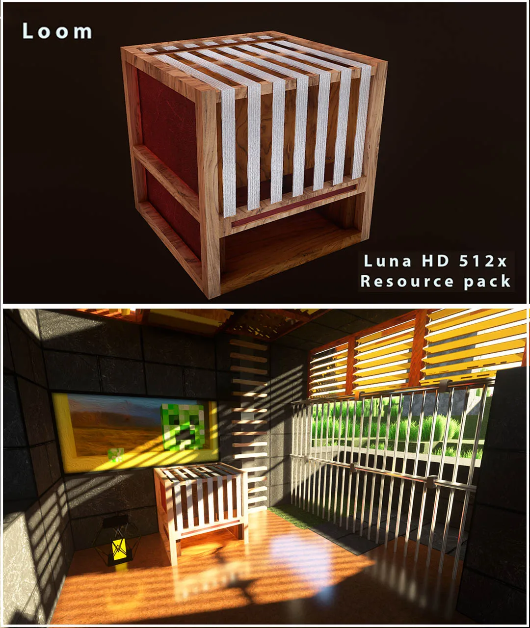 Luna HD 64x — скриншот 1 (Текстуры, Minecraft)