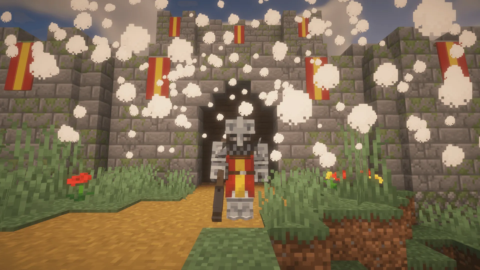 Knights & Heraldry — скриншот 4 (Моды, Minecraft)