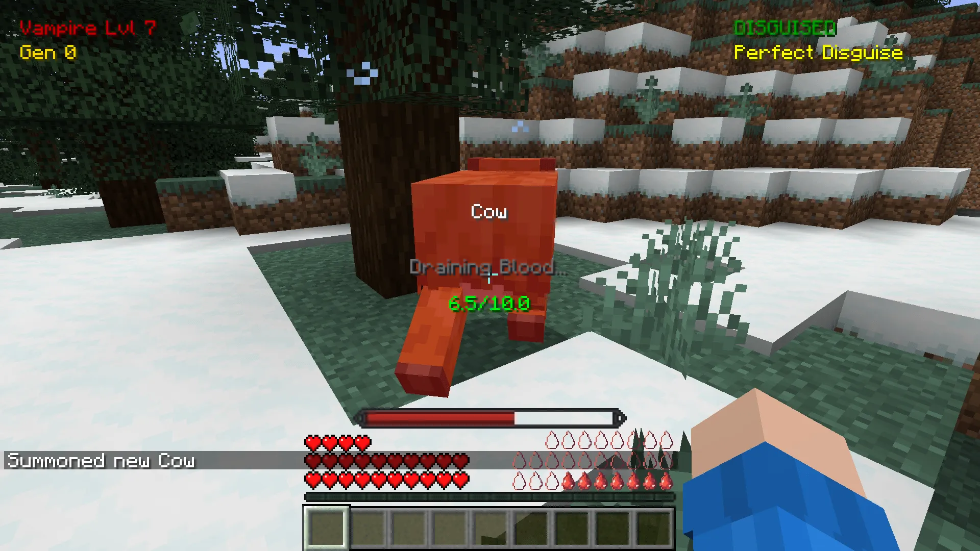 Subversive Vampires, Моды, Minecraft