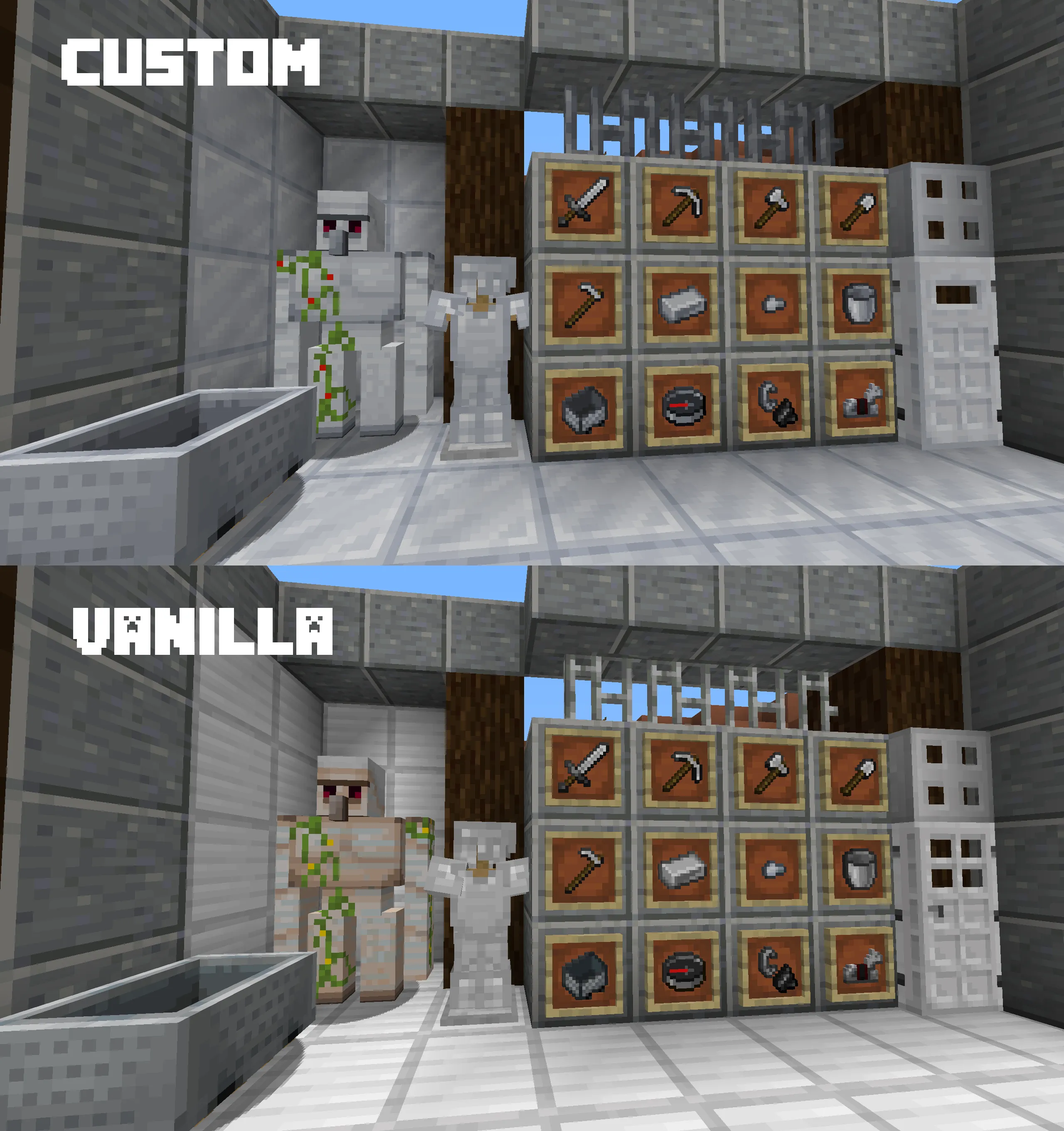 Alternative Iron — скриншот 1 (Текстуры, Minecraft)