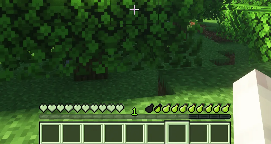 Pinku's Green GUI Pack — скриншот 3 (Текстуры, Minecraft)