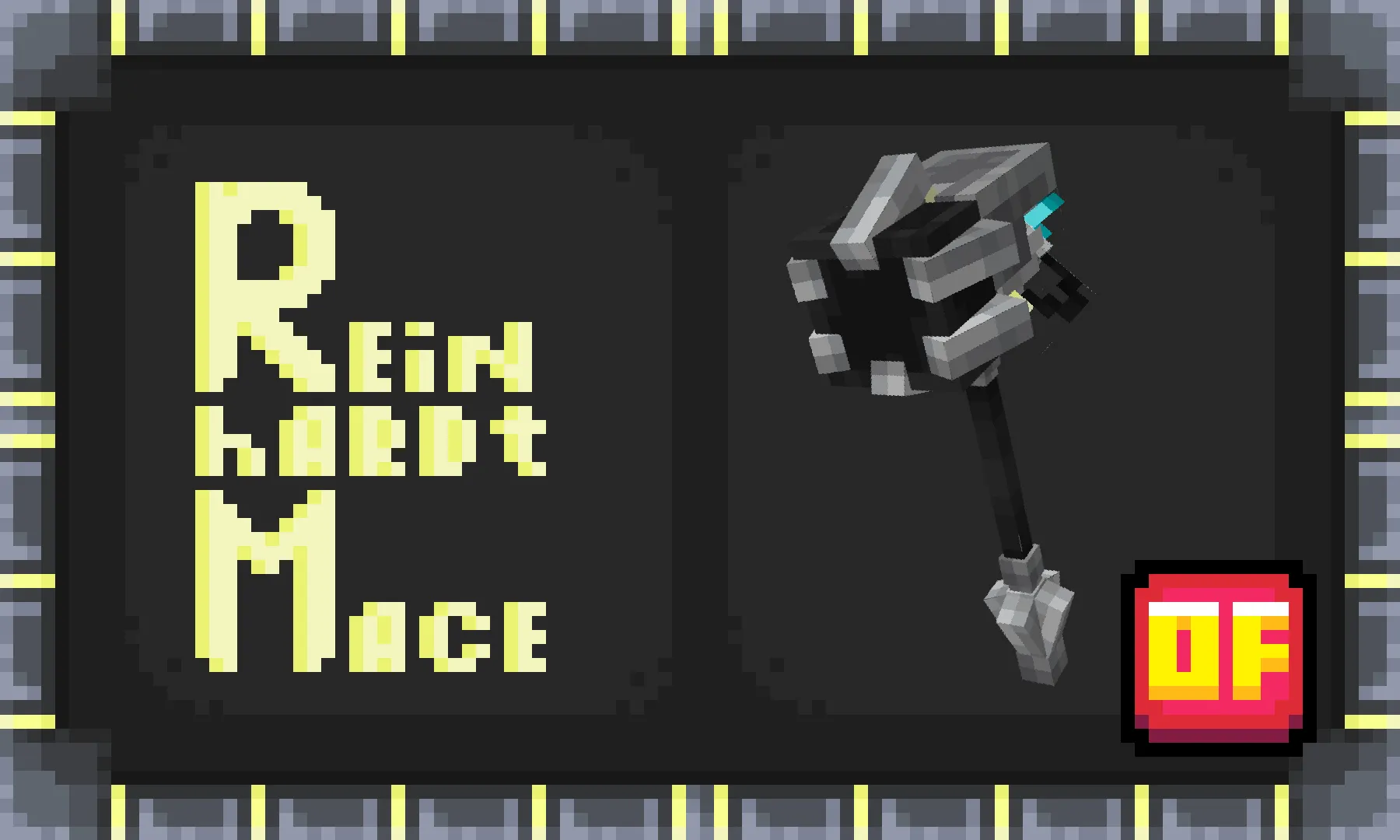 Reinhardt Hammer — скриншот 1 (Текстуры, Minecraft)