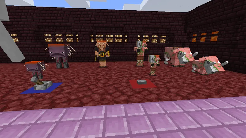 The Ginger Pack, Текстуры, Minecraft
