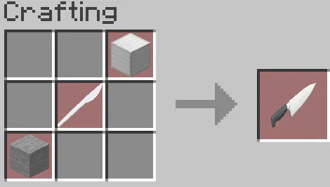 KnifeCraft — скриншот 2 (Моды, Minecraft)