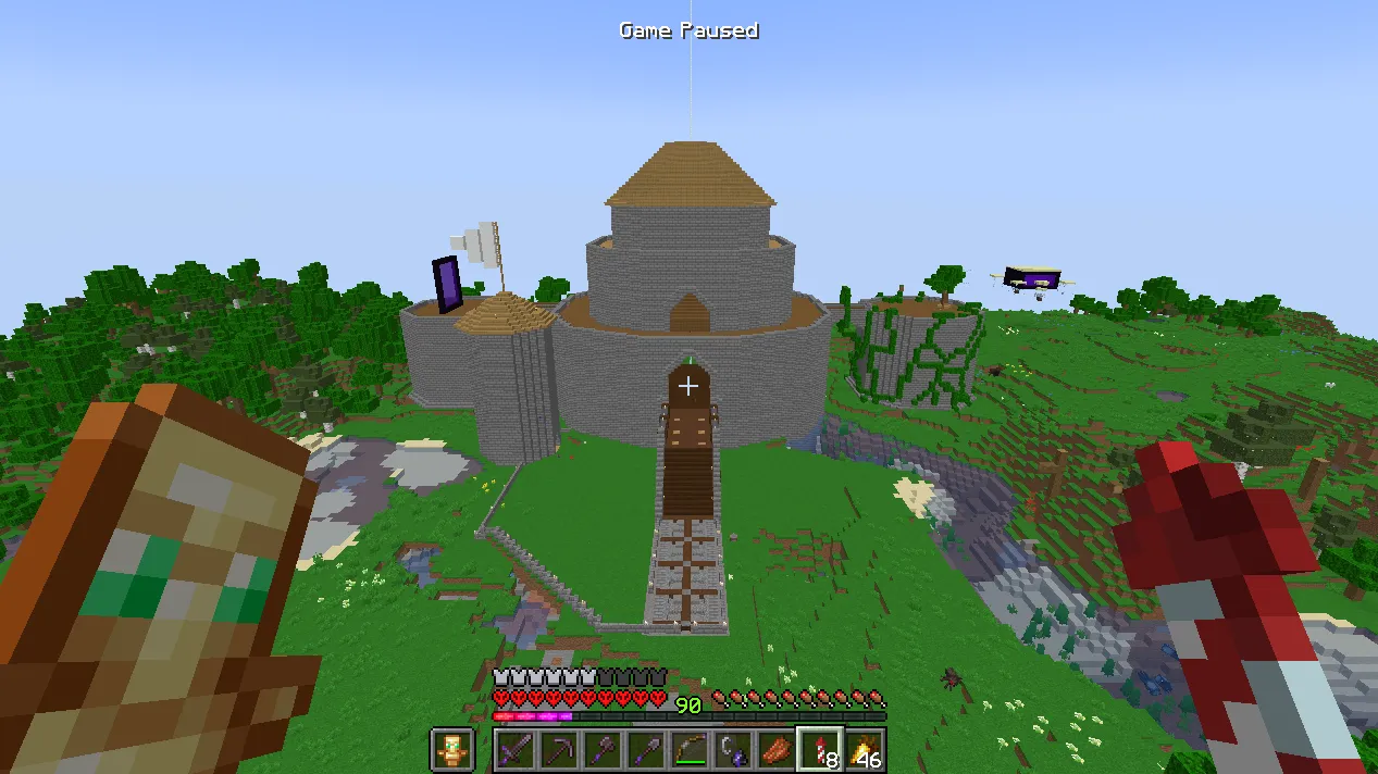 My 1000 Days Hardcore World — скриншот 1 (Карты, Minecraft)