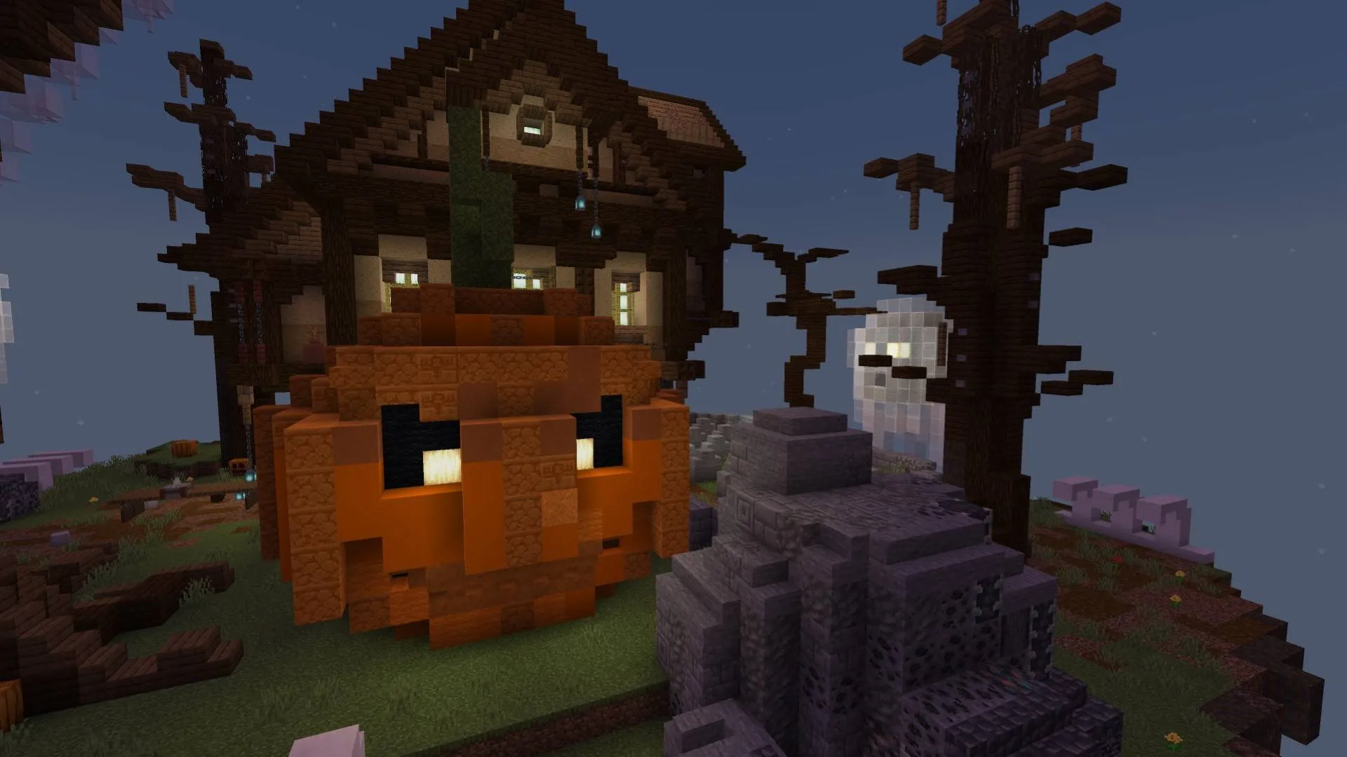 Halloween Parkour — скриншот 8 (Карты, Minecraft)