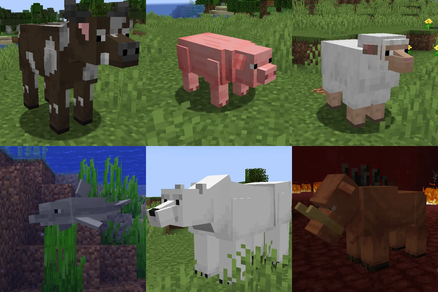 Majestic mobs — скриншот 1 (Текстуры, Minecraft)