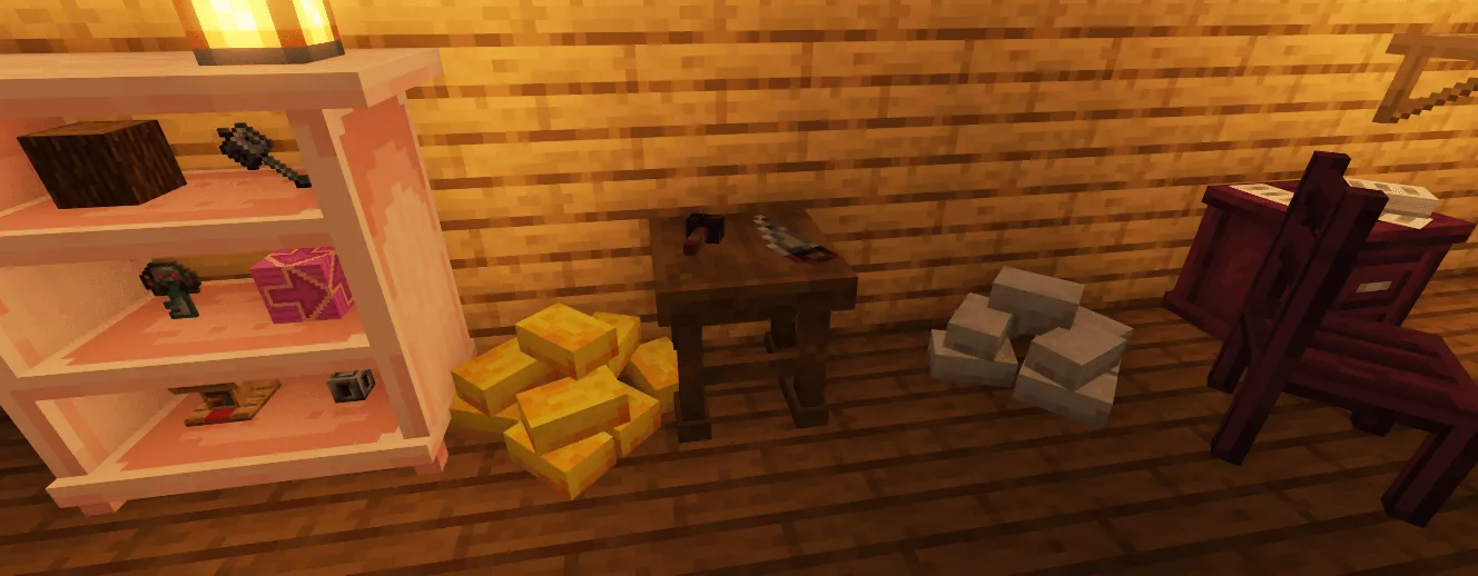 Toms Server Additions: Decorations & Furniture, Моды, Minecraft