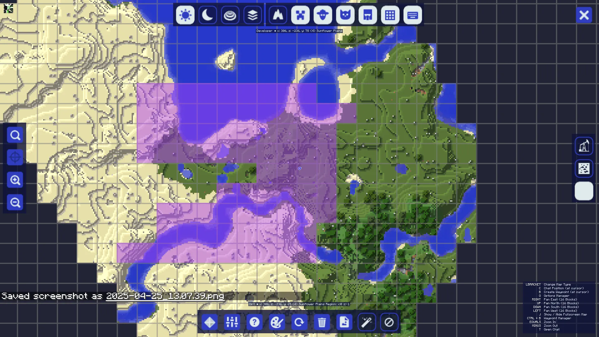VisualClaiming — скриншот 4 (Моды, Minecraft)