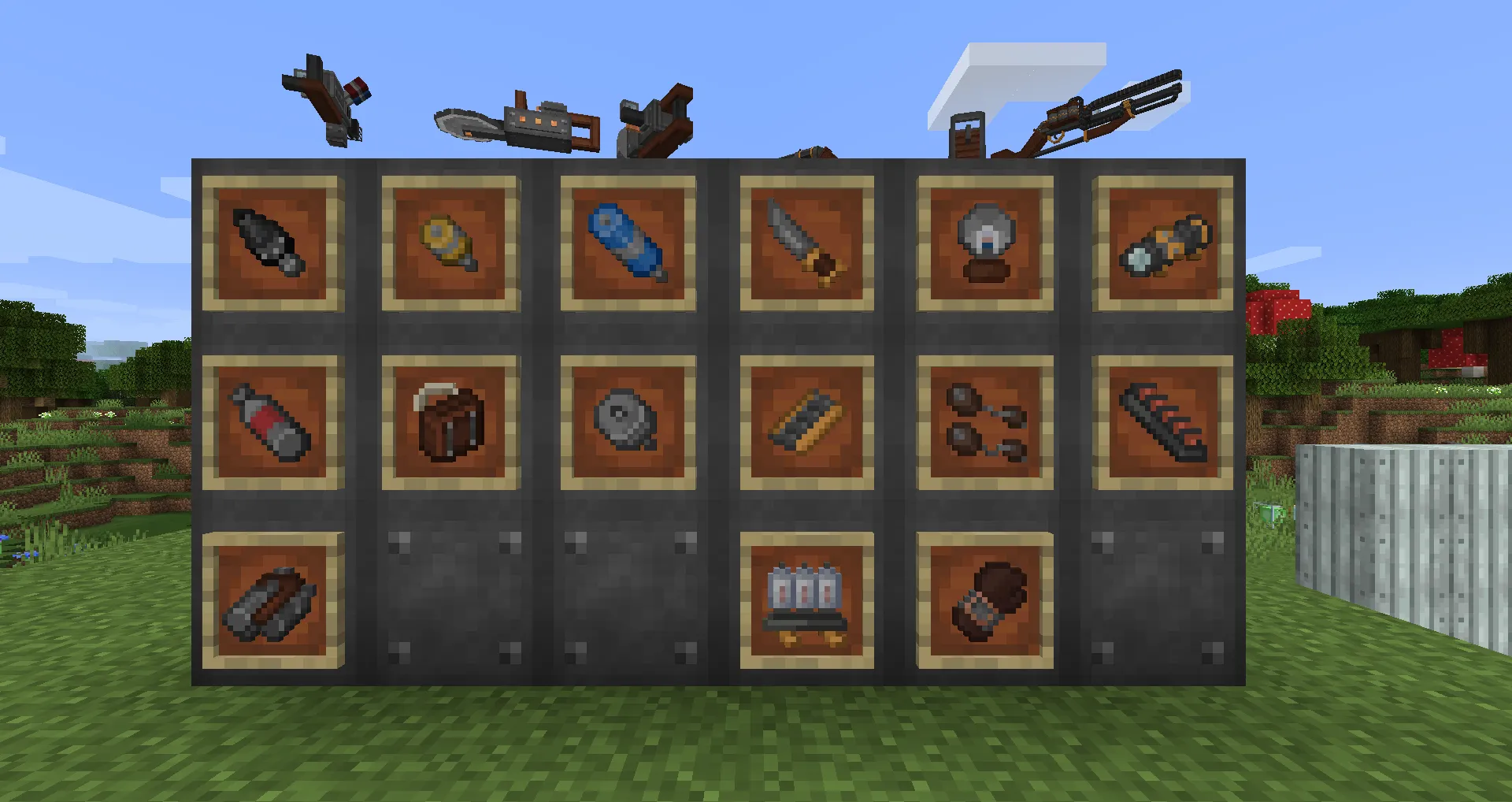 Updated Engineering, Текстуры, Minecraft