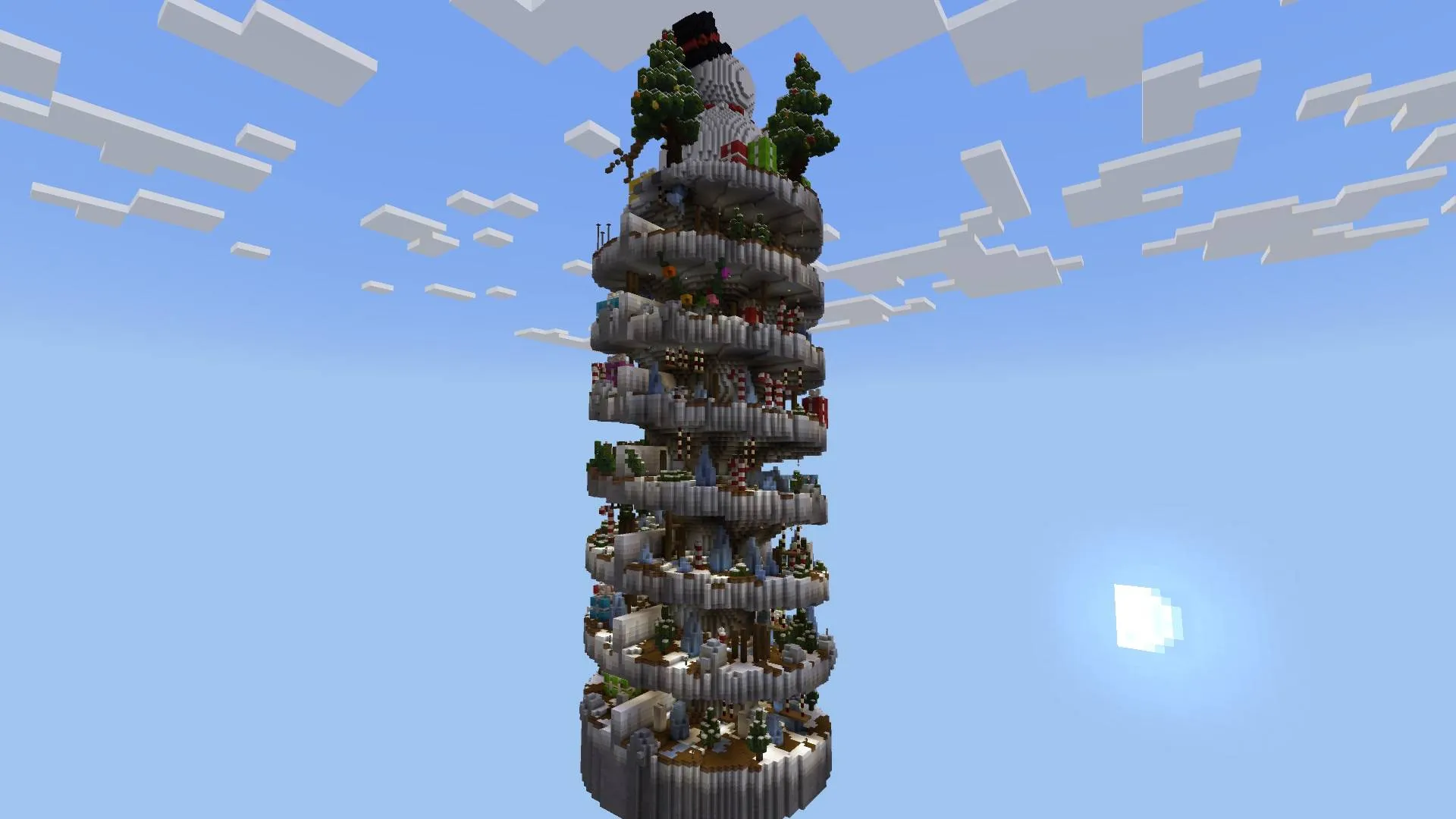 Christmas Parkour, Карты, Minecraft