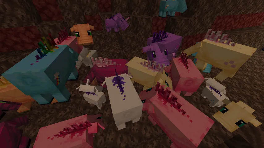 My little Hoglin, Текстуры, Minecraft