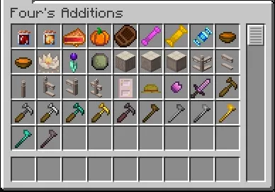 Four's additions — скриншот 2 (Моды, Minecraft)