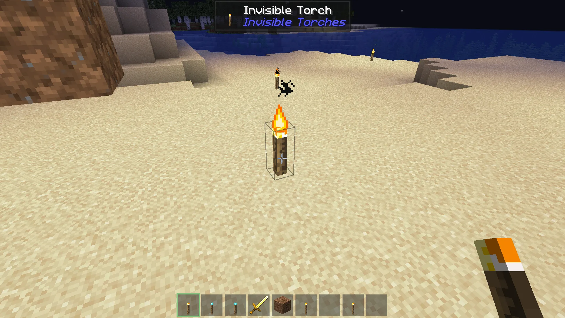 Invisible Torches — скриншот 3 (Моды, Minecraft)
