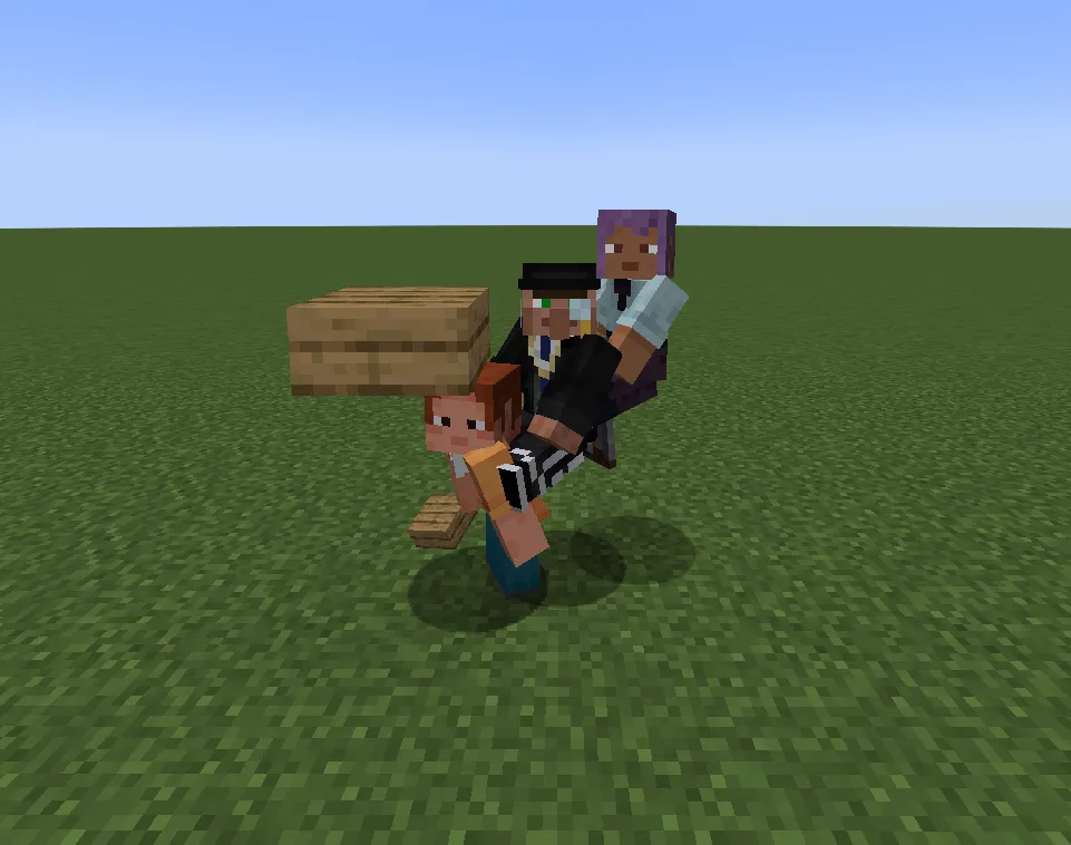 Piggyback, Моды, Minecraft