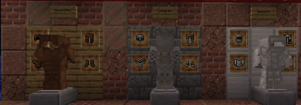 Boredom's ~ ReShaped Armor, Текстуры, Minecraft