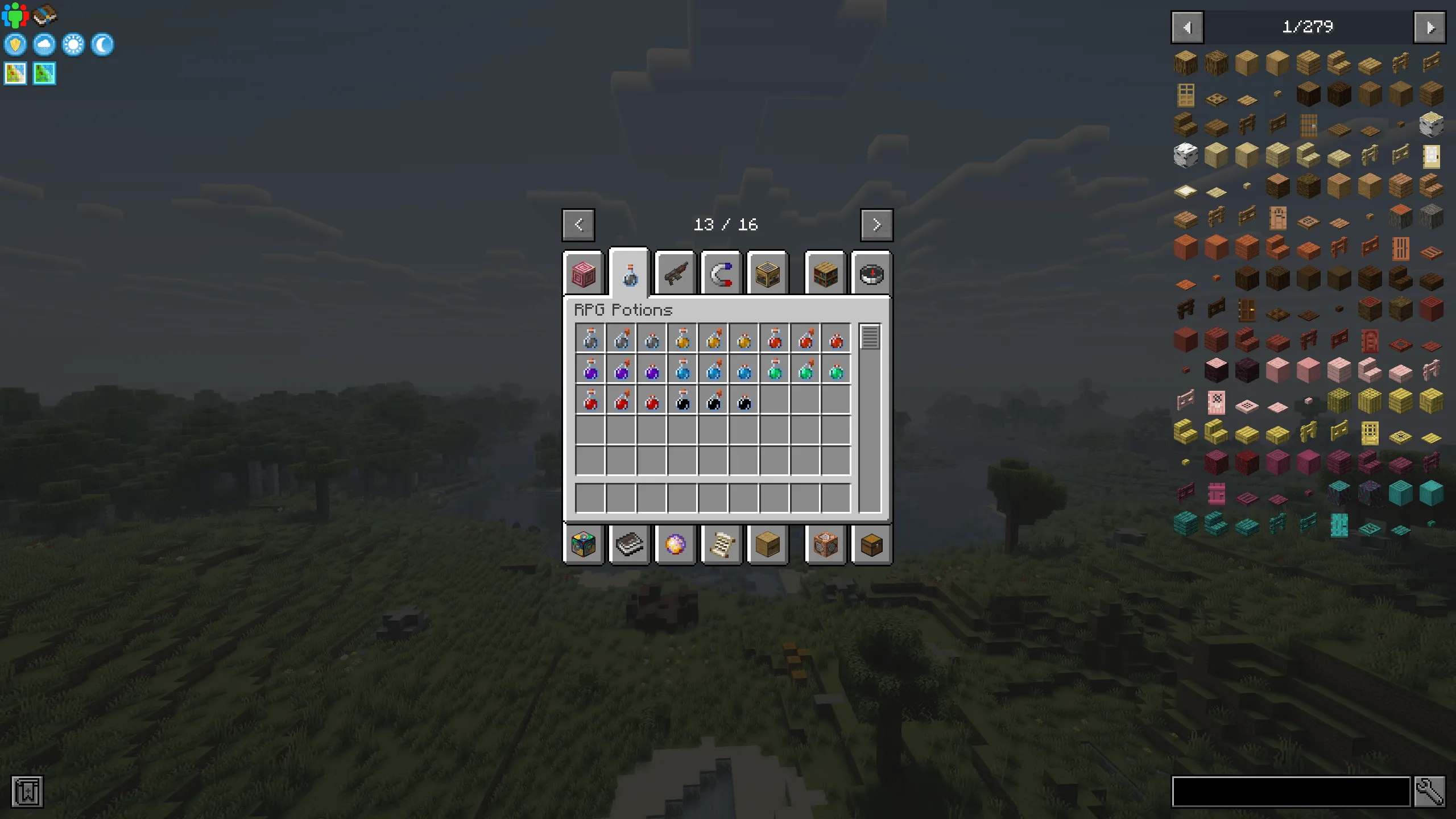 RPG Potions – 8 New Potions, Моды, Minecraft