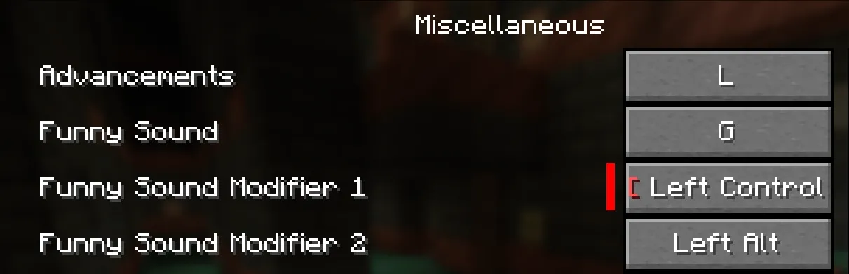 Oof Button — скриншот 1 (Моды, Minecraft)
