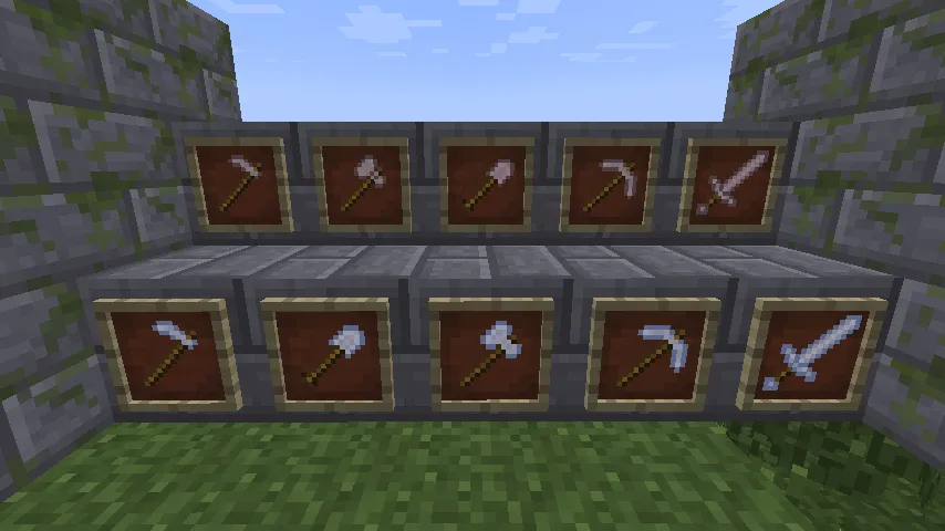 Too Many Tools, Моды, Minecraft