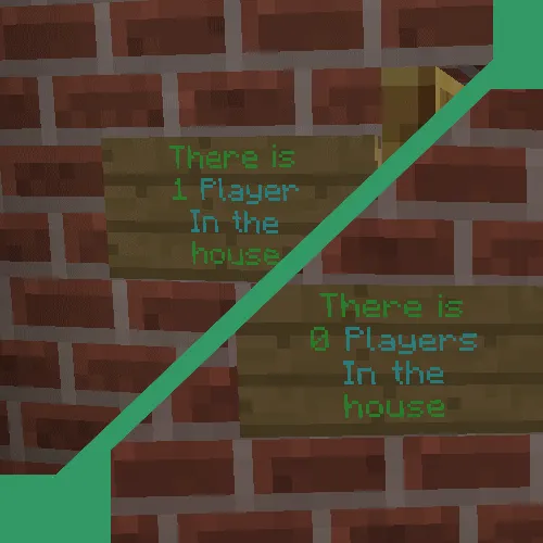 Census Signs — скриншот 4 (Плагины, Minecraft)
