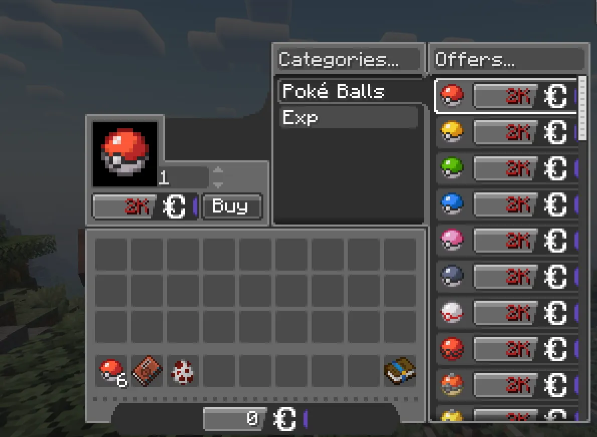 Cobblemon Eternal: The Minecraft Pokémon Experience, Модпаки, Minecraft